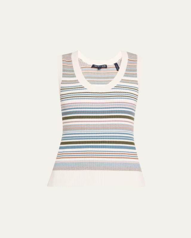 Ezinna Stripe Knit Tank Top